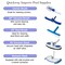 Quickway Imports Round Pool Corner and Step Brush Head Fine Bristle Scrub for In-Ground & Above-Ground Swimming Pools Spas Hot Tubs & Tight Spaces Fits Standard Poles with Easy Clip Handle Attachment
